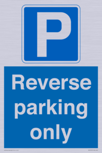 Reverse parking only